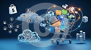 Digital E-commerce Ecosystem and Cloud Network