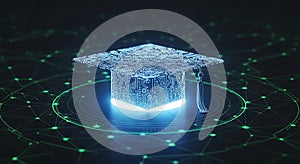 Digital Education and E-Learning Technology Concept