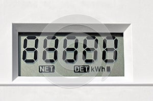 Digital electric meter