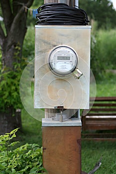 Digital electric meter