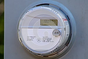 Digital electric utility meter