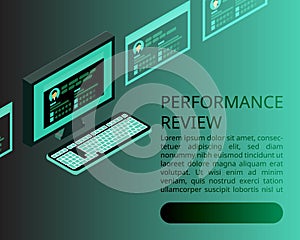 Digital Employee performance review banner