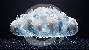 Digital Ether: Abstract Cloud Computing & Data Structure