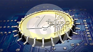 Digital euro as currency