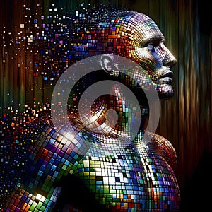 A Digital Evolution - AI generated image