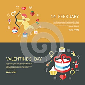 Digital february happy valentine`s day