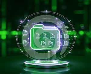 digital files and data can be stored and accessed remotely