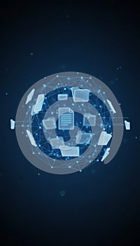 Digital files networking and transferring within cloud storage system