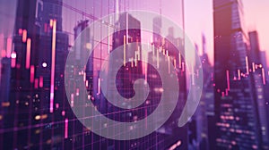 The Digital Financial Graph.AI generated image