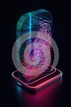 digital fingerprint scanning for user authentication