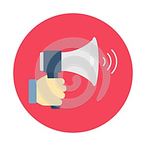 Digital flat background vector icon which can easily modify or edit