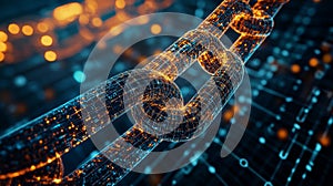 Digital Fortress Network with Guarded Interconnected Chains