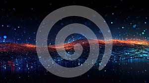 digital future dynamic background