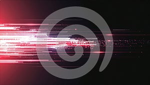 Digital Glitch Texture Background (Data Error and Corruption)