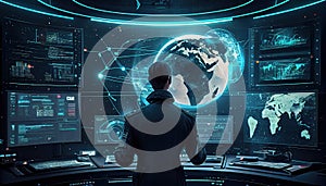 digital global control room