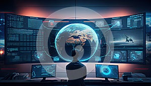 digital global control room