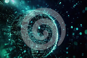 Digital Globe, A World of Binary Code