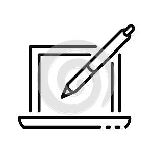 Digital Graphic Icon Black And White Illustration