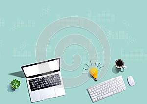 Digital graphs and hexagon grids with computers with a light bulb