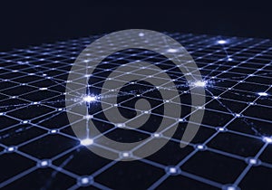 A digital grid network on a