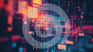 Digital grid processing big data in a cyberpunk network