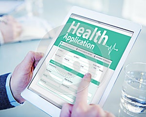 Digital Health Insurance Application Form Concepts