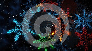 digital hi-tech background