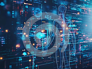 Digital Human Anatomy in Virtual Environment