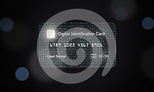 Digital ID card, Electronic Identification. e-ID smartcard, a digital solution for proof of identity.