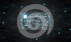 Digital ID card, Electronic Identification. e-ID smartcard, a digital solution for proof of identity.