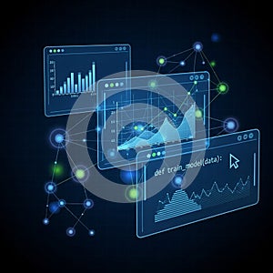 Begins with def train_model data indicating a machine learning