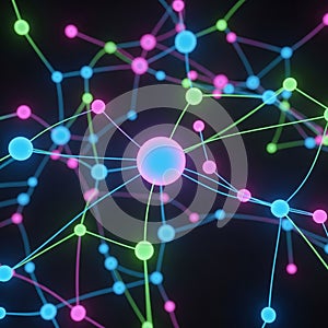 A digital illustration depicts an abstract