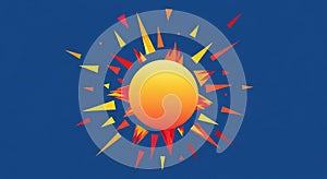 A digital illustration featuring a stylized