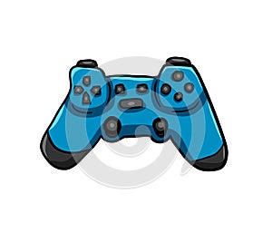 Epic Blue Game Controller