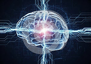 A digital illustration of a human