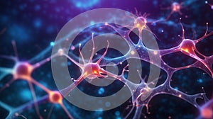 Digital illustration neurons