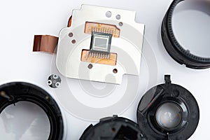 Digital image camera sensor