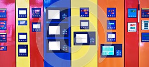 Digital industrial control panels