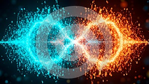 Digital Infinity Data Flow: Binary Code Connection