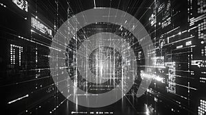 Digital information streaming through data tunnel network