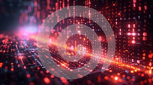 Digital information under lock and code.