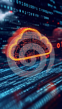 Digital innovation with cloud computing and data encryption in a high-tech security environment