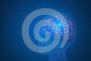 Digital innovation and high tech technological abstract.