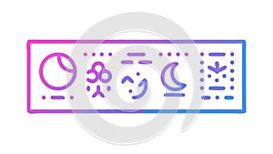 Digital Interface Display, Advanced Data Analytics, vector design Generative AI