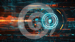 A digital interface displaying a loading screen with a progress bar