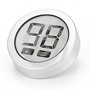 Digital kitchen clock timer PNG