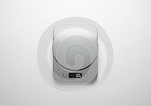 Digital kitchen scale with a sleek,