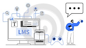 Digital Learning Management System with Interactive and Gamified Features