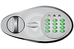 Digital lock for safe