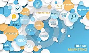 DIGITAL MARKETING business concept